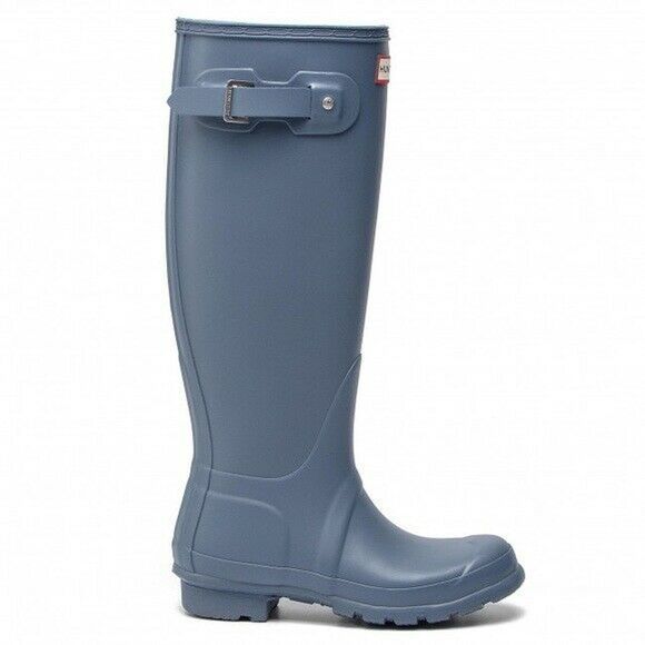 HUNTER Tour Matte Packable GullGray Tall Rain Boot - Picture 2 of 7
